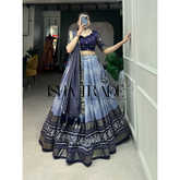 Dolla Silk Lehengha Choli with Digital Print Work | Heavy Cancan | Special Chaniya Choli for Navratri