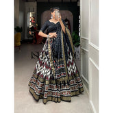 Dolla Silk Lehengha Choli with Digital Print Work | Heavy Cancan | Special Chaniya Choli for Navratri