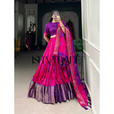 Dolla Silk Lehengha Choli with Digital Print Work | Heavy Cancan | Special Chaniya Choli for Navratri