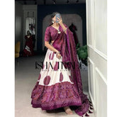 Dolla Silk Lehengha Choli With Digital Print Work | Cancan | Special Chaniya Choli For Navratri