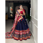 Dolla Silk Lehengha Choli with Digital Print Work | Heavy Cancan | Special Chaniya Choli for Navratri