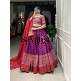 Dolla Silk Lehengha Choli with Digital Print Work | Heavy Cancan | Special Chaniya Choli for Navratri