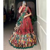 Dolla Silk Lehengha Choli With Digital Print Work | Heavy Cancan | Special Chaniya Choli For Navratri