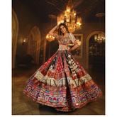 Premium Rayon Cotton Chaniya Choli with Mill Foil Work | Heavy Cancan & Canvas | Wedding & Navratri Wear