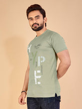 Regular Fit Solid Cotton Lycra T-Shirt for Men | Men's T-shirt