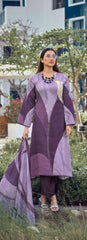 Elegant Straight Kurti Pant Dupatta Set