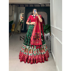 Dolla Silk Lehengha Choli with Digital Print Work | Heavy Cancan | Special Chaniya Choli for Navratri