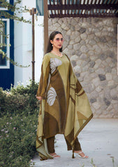 Elegant Straight Kurti Pant Dupatta Set