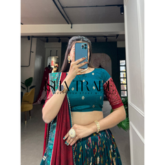 Dolla Silk Lehengha Choli with Digital Print Work | Heavy Cancan | Special Chaniya Choli for Navratri