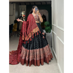 Dolla Silk Lehengha Choli with Digital Print Work | Heavy Cancan | Special Chaniya Choli for Navratri