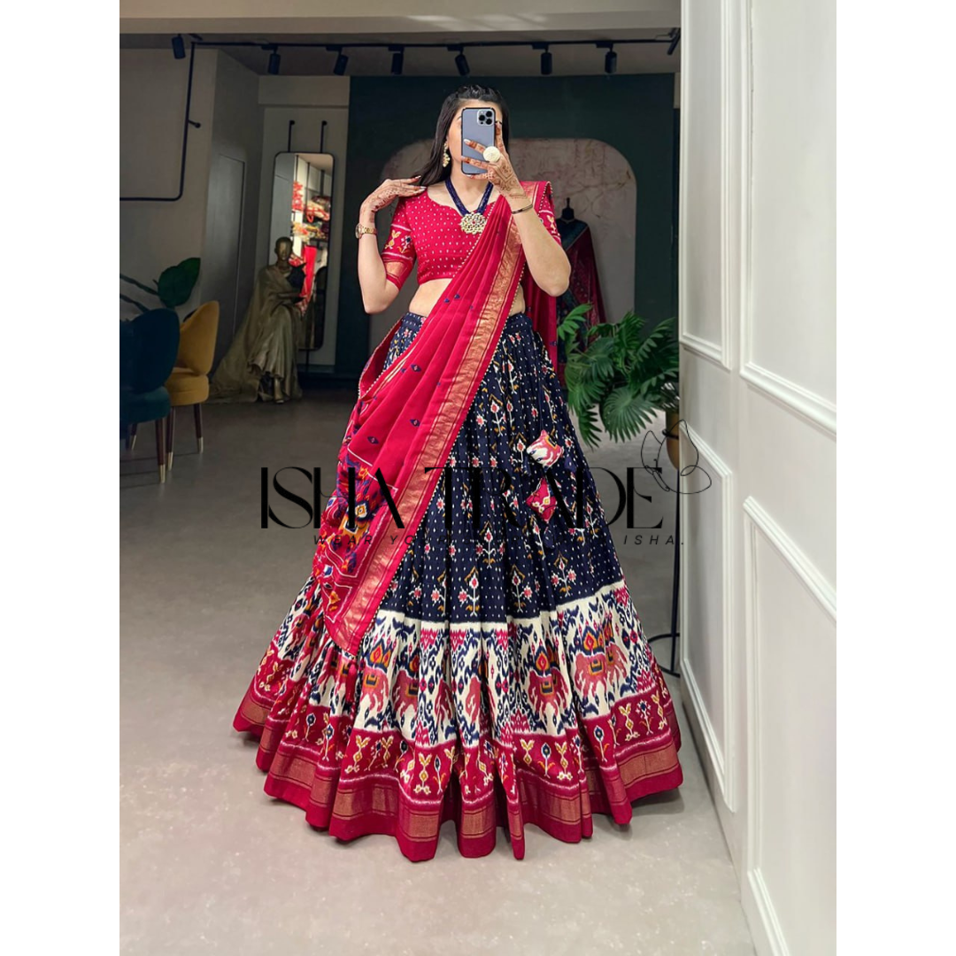 Dolla Silk Lehengha Choli with Digital Print Work | Heavy Cancan | Special Chaniya Choli for Navratri