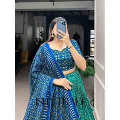 Dolla Silk Lehengha Choli With Digital Print Work | Heavy Cancan | Special Chaniya Choli For Navratri