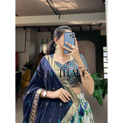 Dolla Silk Lehengha Choli with Digital Print Work | Heavy Cancan | Special Chaniya Choli for Navratri