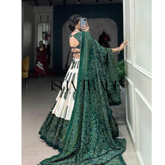 Dolla Silk Lehengha Choli With Digital Print Work | Cancan | Special Chaniya Choli For Navratri