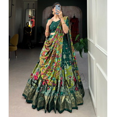Dolla Silk Lehengha Choli With Digital Print Work | Heavy Cancan | Special Chaniya Choli For Navratri