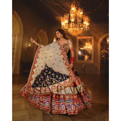 Premium Rayon Cotton Chaniya Choli with Mill Foil Work | Heavy Cancan & Canvas | Wedding & Navratri Wear