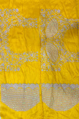 Premium Designer Saree | Soft Tebby Silk with Sequins & Cording Embroidery Work