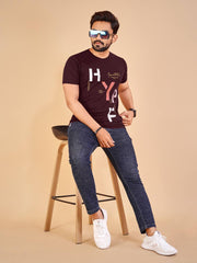 Regular Fit Solid Cotton Lycra T-shirt for Men | Men's T-shirt | Regular Fit
