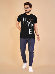 Regular Fit Solid Cotton Lycra T-Shirt for Men | Men's T-shirt