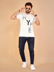 Regular Fit Solid Cotton | Lycra T-shirt for Men | Men's T-shirt